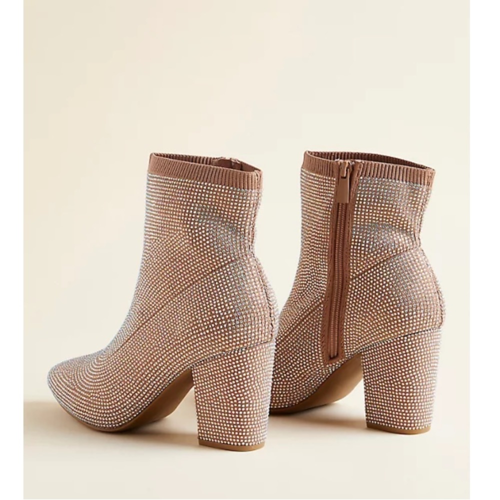 Torrid 11 STRETCH KNIT EMBELLISHED BOOTIE (WW) - Picture 8 of 16
